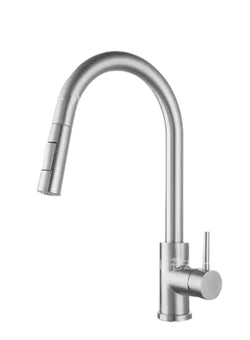 Brushed Nickel Pull-Out Kitchen Faucet